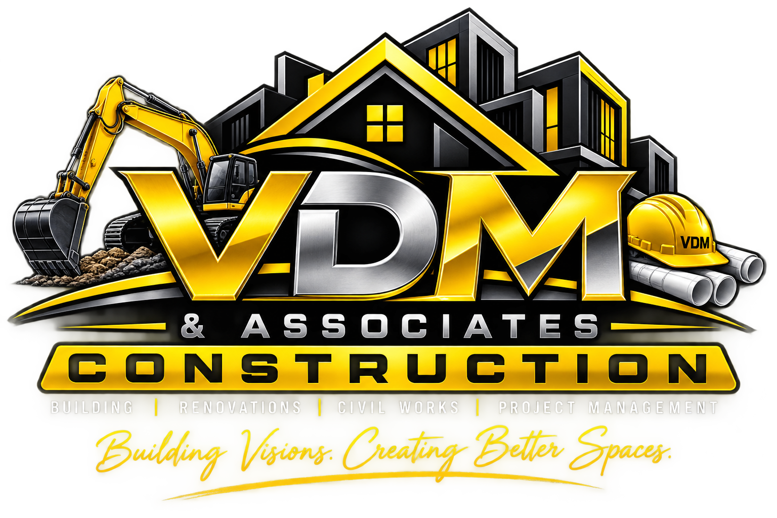 VDM Construction & Renovations Logo